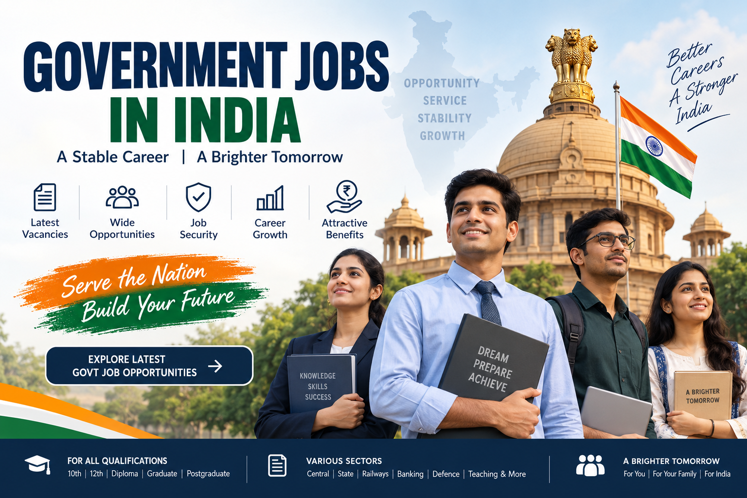 Government Jobs in India: Latest Opportunities, Vacancies and How to Apply